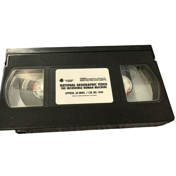 Vintage VHS Tape: “National Geographic Video: The Incredible Human Machine.” - Picture 6 of 7